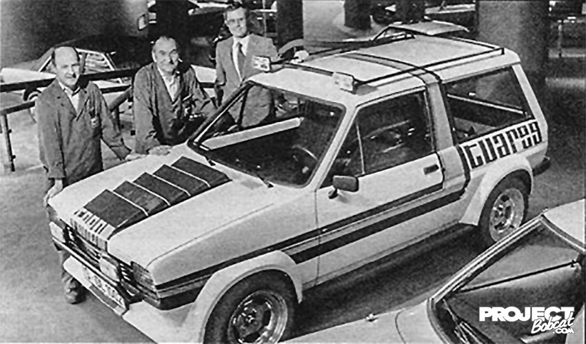 Mk1 Ford Fiesta Tuareg concept car