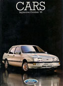 Ford Cars Brochure September October 1985