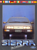 Ford Sierra Brochure 1985 New Zealand