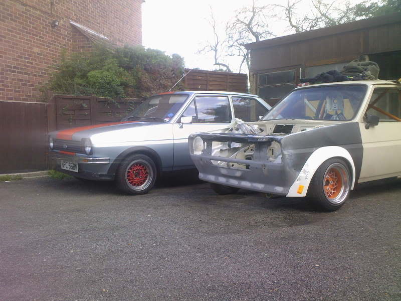 Two Mk1 Fiesta
