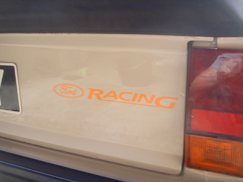 Ford racing decal