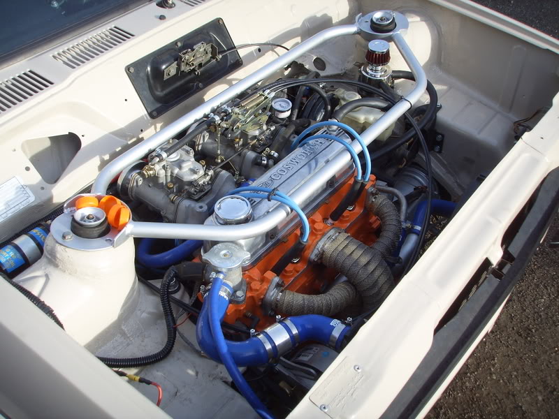 Mk1 Ford Fiesta with Cosworth rocker cover