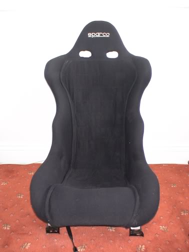 Sparco competition bucket seat