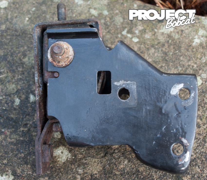 A Modified Fiesta CVH engine mount for fitting a Zetec