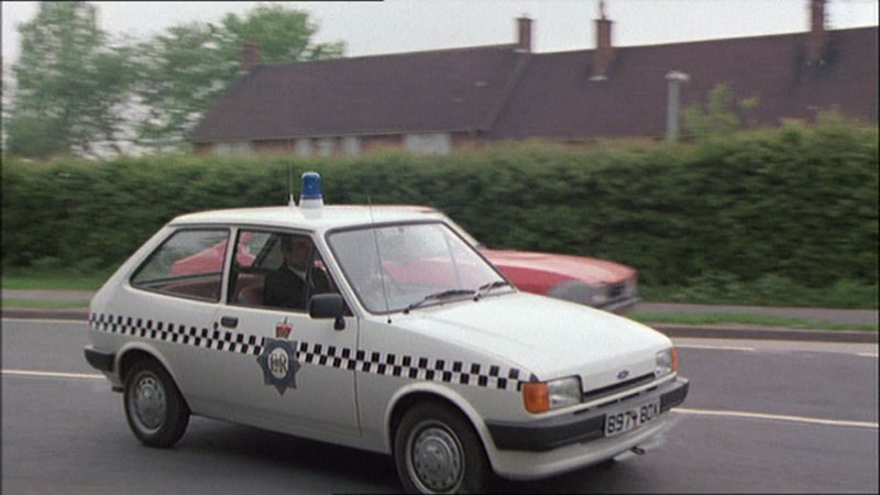 Mk2 Fiesta police panda car