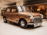 1968 mini covered in pennies
