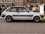 Side view of Mk1 Fiesta with supersport style alloys