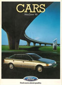 Ford Cars Brochure June 1985