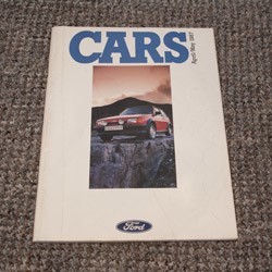 Ford Cars brochure April/May 1987