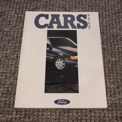 Ford Cars Brochure December 1987 to January 1988