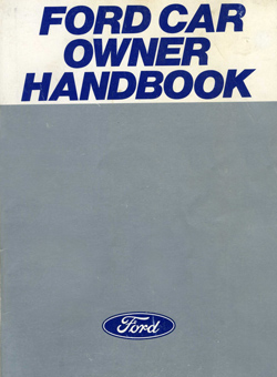 Ford Car Owner Handbook