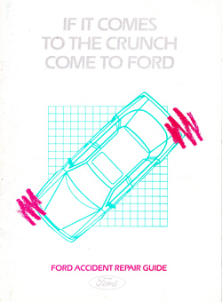 Ford Accident Repair Guide 1985
