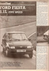 Motor January 1984 - Page 10 - Motor Road Test  - Fiesta Mk2 1.1L 5 Speed