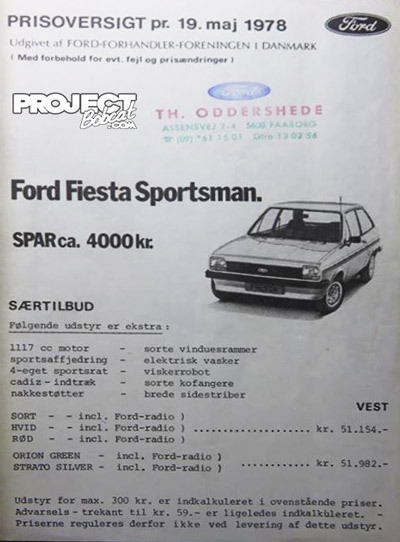 Ford Fiesta Sportsman
