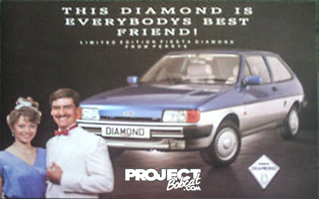 Mk2 Ford Fiesta Diamond Perrys dealership special