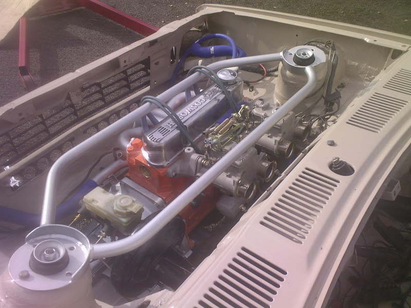 Crossflow engine fitted to a 1981 Fiesta