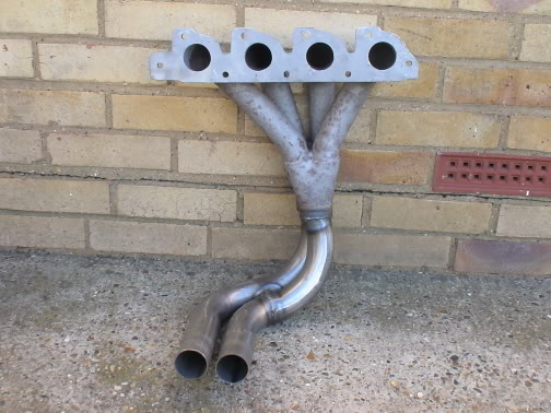modified four branch exhaust manifold