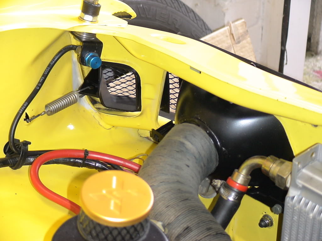 headlight duct for Mk2 Fiesta