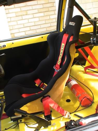 sparco bucket seat