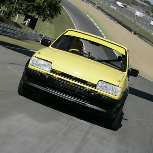 Yellow Track Mk2 Fiesta XR2 Project